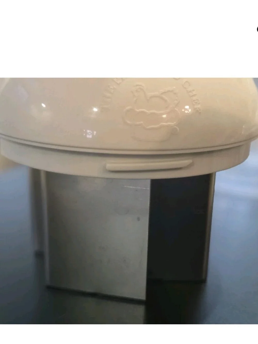 Pampered Chef Food Chopper rotating stainless plunger style kitchen Cooking Cut